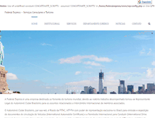Tablet Screenshot of federalexpress.net.br